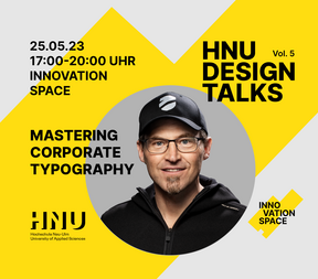 Design Talks Vol. 5 an der Hochschule in Neu-Ulm